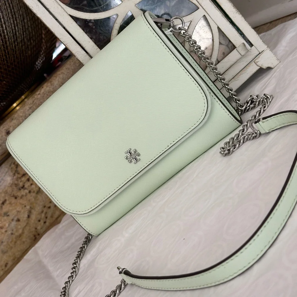New Tory burch Emerson chain wallet crossbody medawmist - Picture 9 of 9